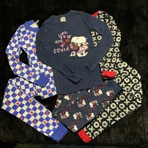 Hanna Andersson Peanuts Burt’s Bee 3 sets Long sleeves & pants Boy or Girl
